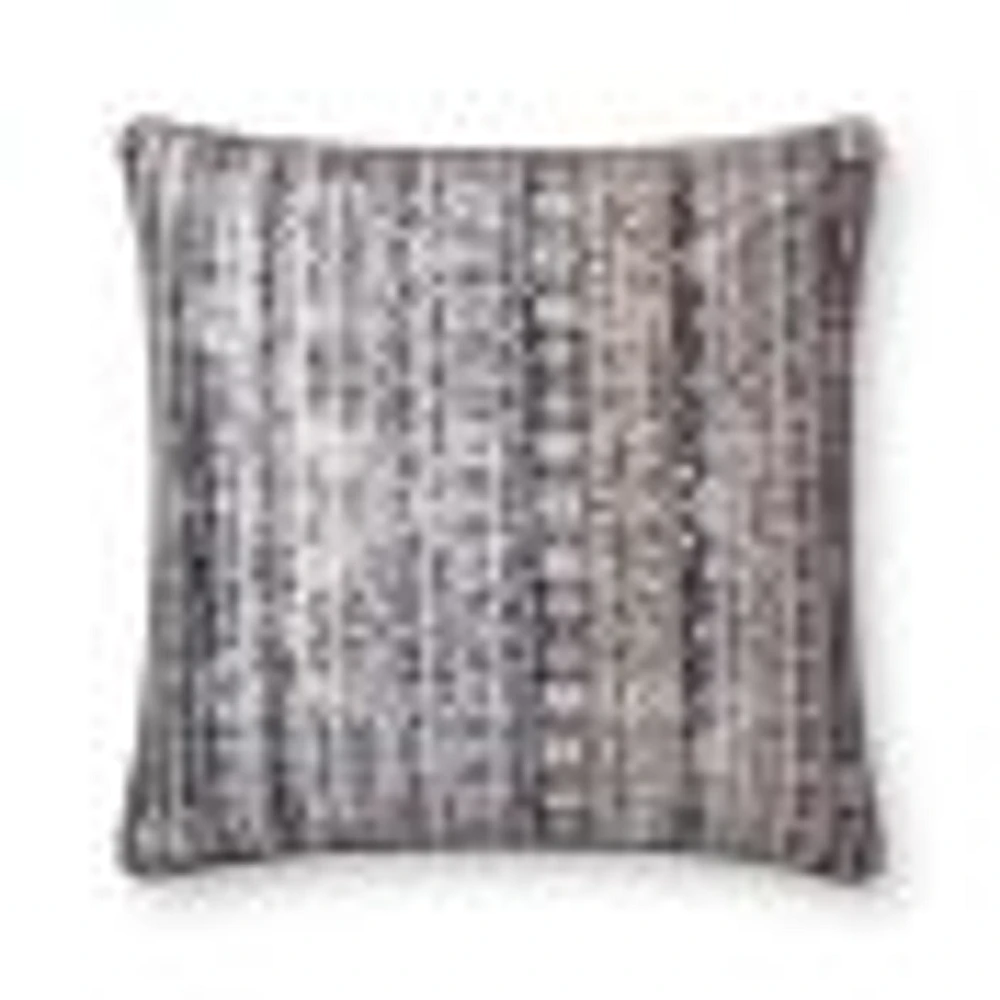 Loloi Amabel Grey Cushion