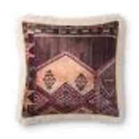 Coussin Kit par Loloi - Multi et Ivoire