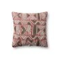 Coussin Gage par Loloi - Rouille et Multi