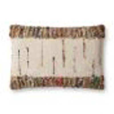 Loloi Alora Ivory and Multi Cushion