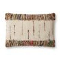 Loloi Alora Ivory and Multi Cushion