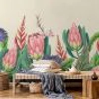 Proteas Flower Wallpaper Mural