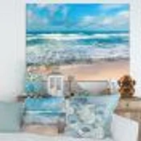 indian Ocean Panoramic View  Canvas Art