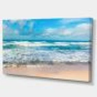 indian Ocean Panoramic View  Canvas Art