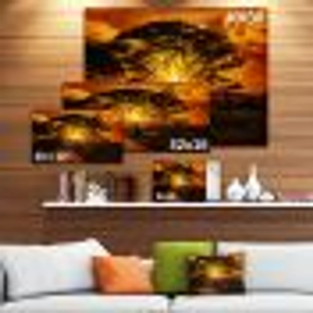 African Sunset with Lonely Tree  Wall Art