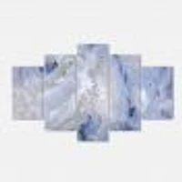 Agate Stone Background  Canvas Wall Art