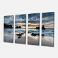 Beautiful Porthcothan Bay  Canvas Wall Art Print