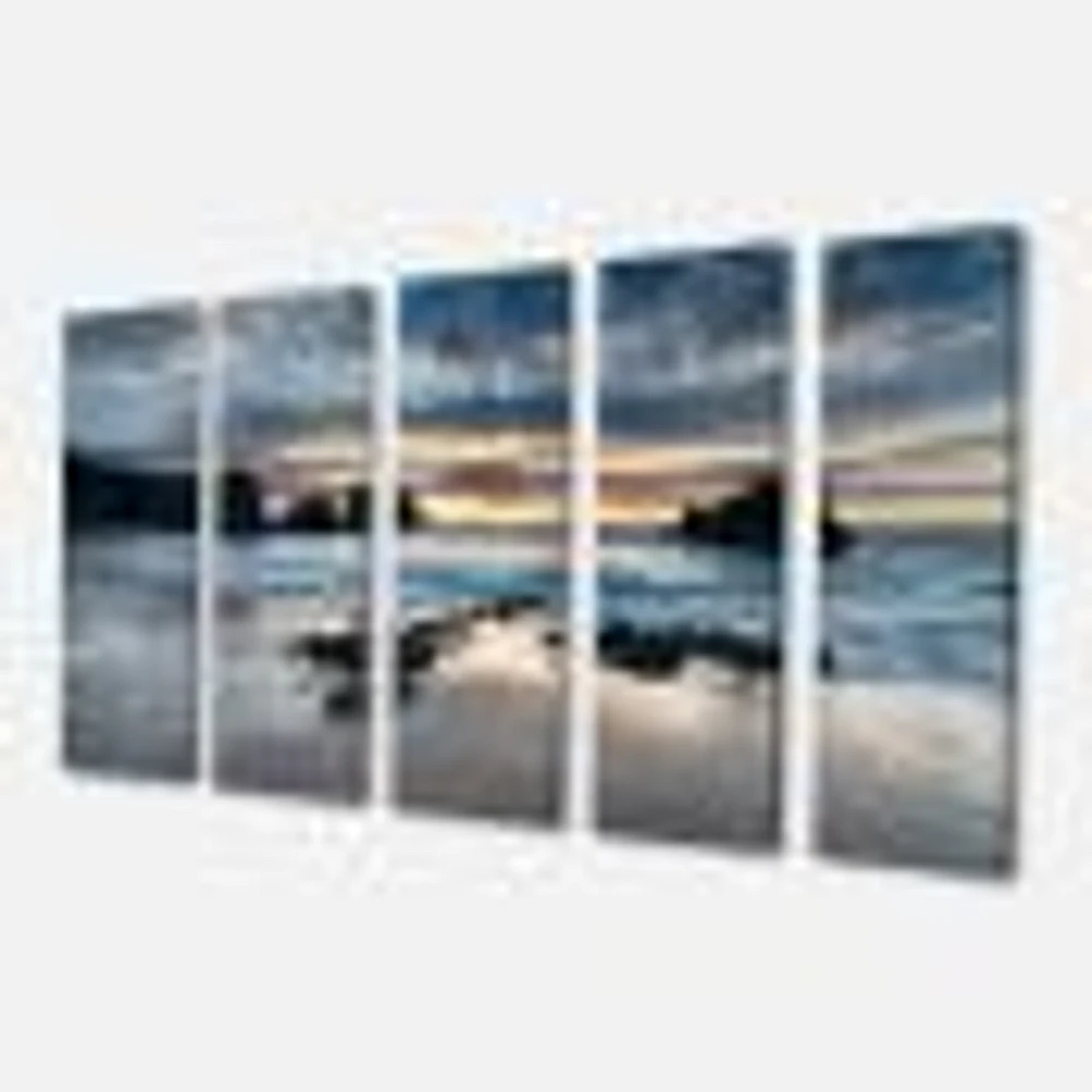 Beautiful Porthcothan Bay  Canvas Wall Art Print