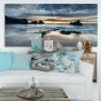 Beautiful Porthcothan Bay Canvas Wall Art