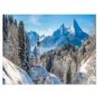 Winter the Bavarian Alps  Wall Art