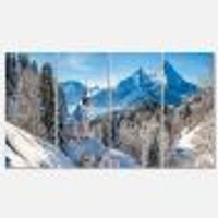 Toile « Winter the Bavarian Alps