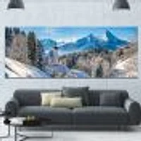 Winter the Bavarian Alps  Wall Art