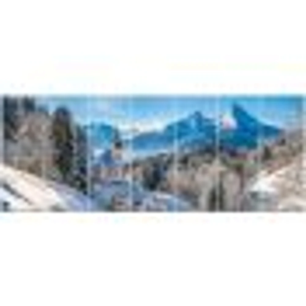 Toile « Winter the Bavarian Alps