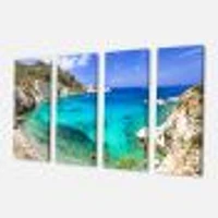 Greece Beaches of Milos Island  Canvas Wall Art