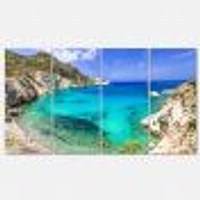 Greece Beaches of Milos Island  Canvas Wall Art