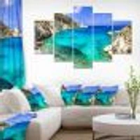 Greece Beaches of Milos Island  Canvas Wall Art