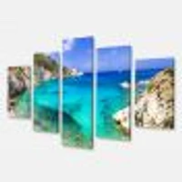 Greece Beaches of Milos Island  Canvas Wall Art