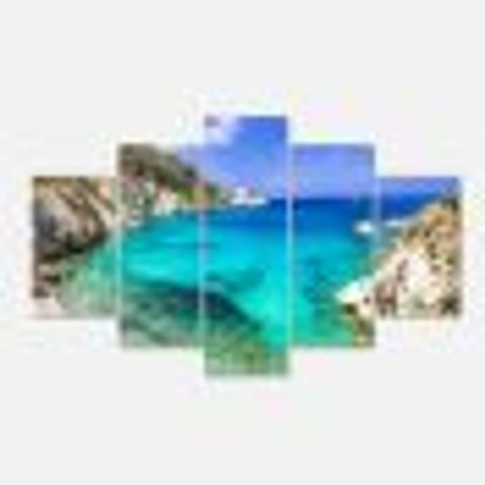 Greece Beaches of Milos Island  Canvas Wall Art