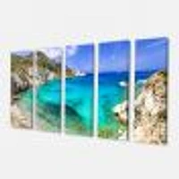 Greece Beaches of Milos Island  Canvas Wall Art