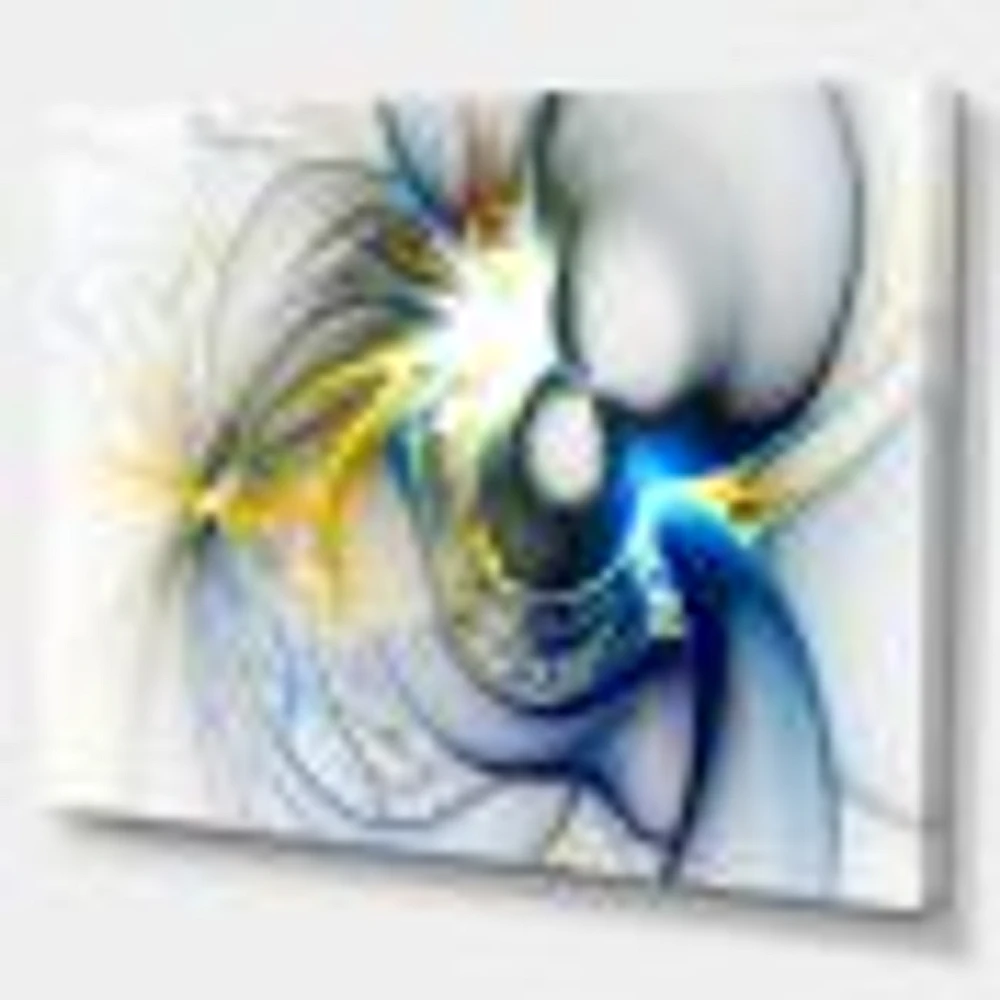 Shining Multi Colored Plasma  Wall Art Canvas