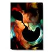 Realms of Paint - Abstract People  Canvas Wall Art Print