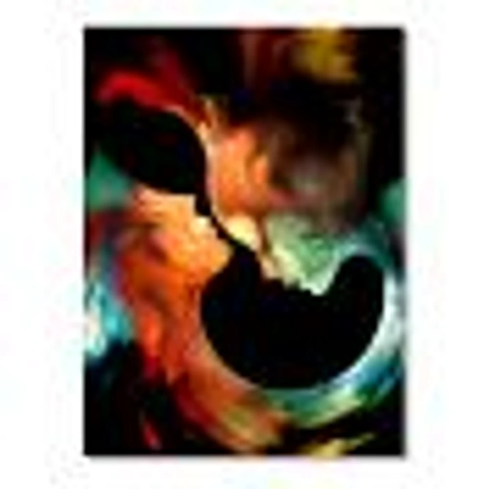 Realms of Paint - Abstract People  Canvas Wall Art Print