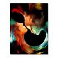 Realms of Paint - Abstract People  Canvas Wall Art Print