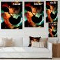 Realms of Paint - Abstract People  Canvas Wall Art Print