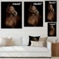 Horse Portrait  Canvas