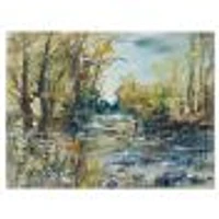 Toile « Rocky River the Forest »