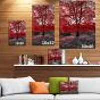 Toile « Red Tree Central Park »