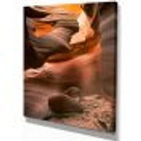 Toile « Lower Antelope Slot Canyon Reflected Sunlight »