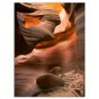 Toile « Lower Antelope Slot Canyon Reflected Sunlight »