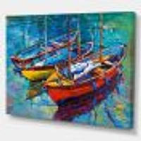 Toile « Three Fishing Boat »