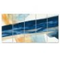 Indigo Panel I  Canvas Wall Art