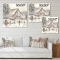 Farmhouse Barn Grey VII  Canvas