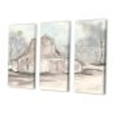 Farmhouse Barn Grey VI  Canvas Wall Art