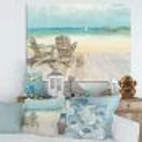 Toile « Seaside Morning no Window »