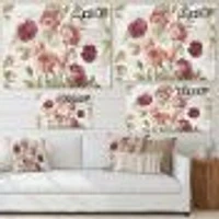 French Roses I  Canvas Wall Art