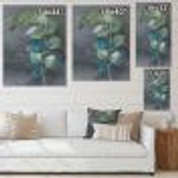 Fresh Leaves II  Canvas Wall Art Print