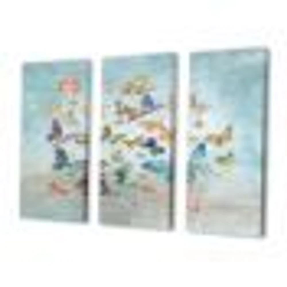 Butterflies Dancing I Canvas Wall Art