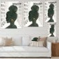 Glam Pink Ladies II  Wall Art