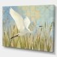 Toile « Snowy Egret Flight vII