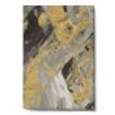 Toile « Marble Gold and Black »