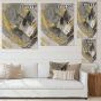 Marble Gold and Black II  Wall Art