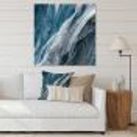 Splash Blue Indigo  Wall Art