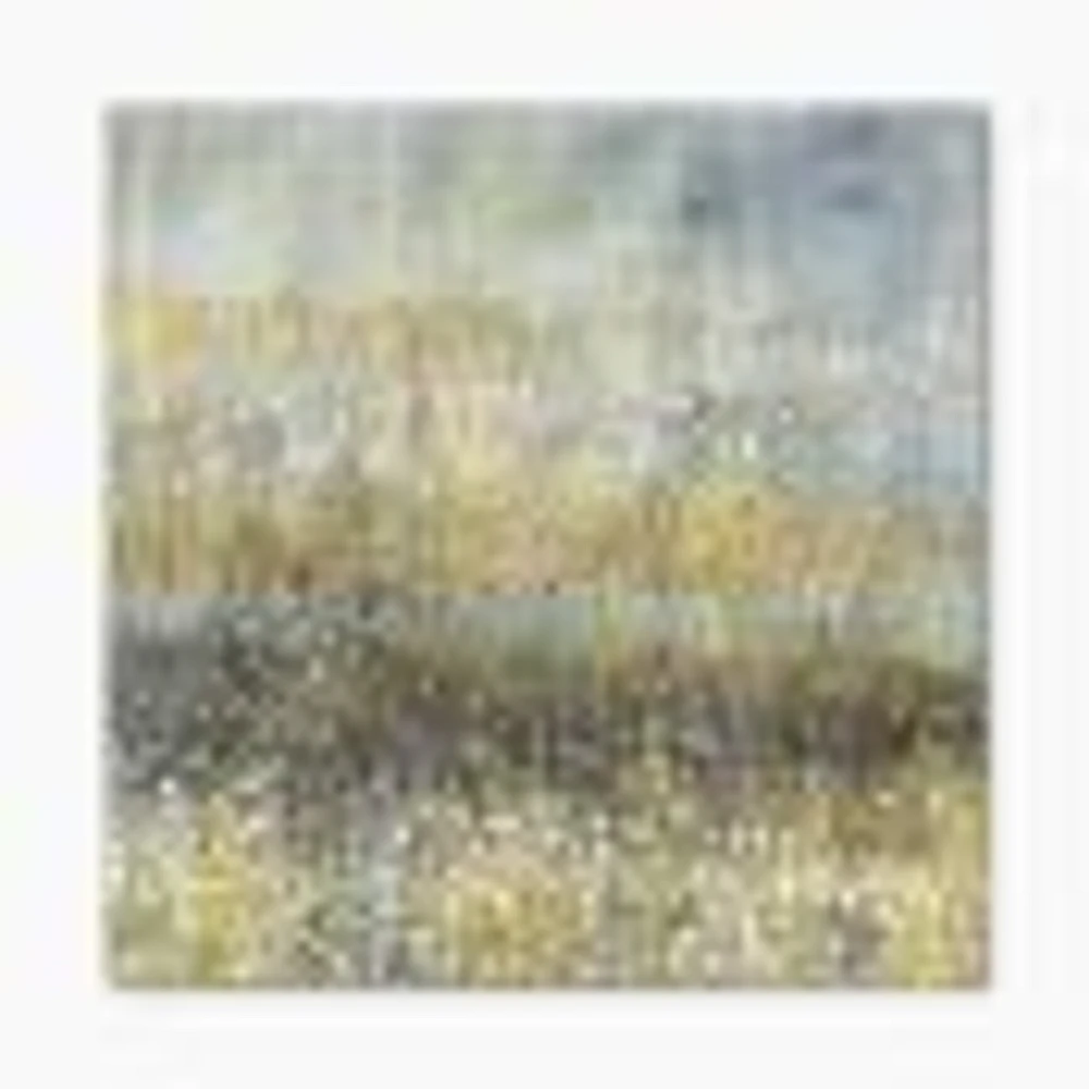 Glam Rain Abstract IV  Canvas Art