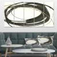 Gold our Circle I  Canvas Wall Art