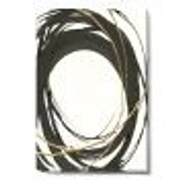 Gold Glamour Circle II  Wall Art