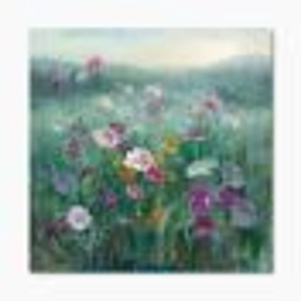 Flower Field  Wall Art